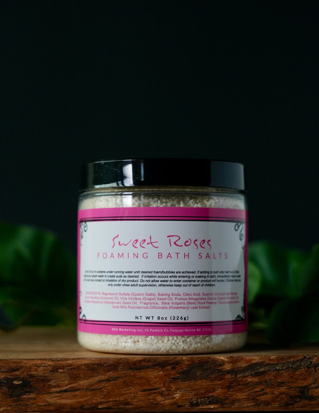 Sweet Roses Foaming Bath Salts