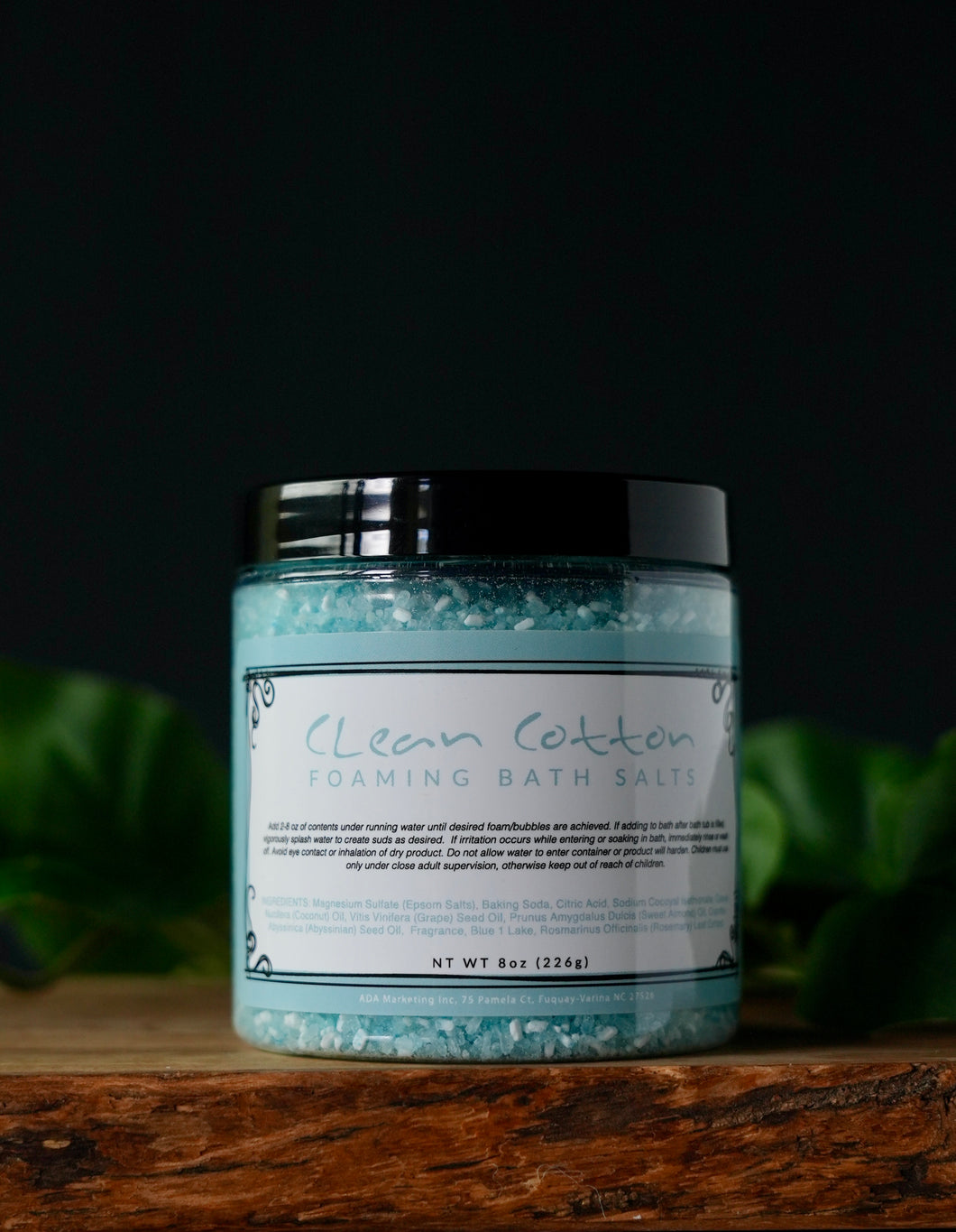 Clean Cotton Foaming Bath Salts